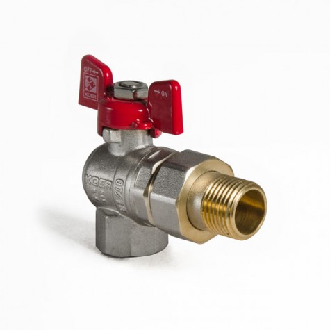 Кран с американкой 1/2" (Koer KR.228) Кран с американкой 1/2" (Koer KR.228)