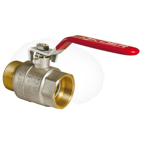 Кран кульовий Koer 1 1/2" ГШР (KR.215) (KR0022) Кран кульовий Koer 1 1/2" ГШР (KR.215) (KR0022)