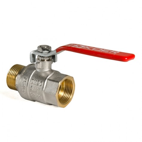 Кран кульовий Koer 3/4" ГШР (KR.215) (KR0044) Кран кульовий Koer 3/4" ГШР (KR.215) (KR0044)