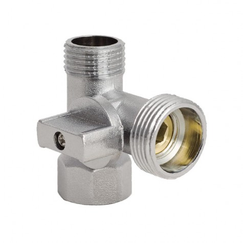 Кран триходовий 1/2Mx3/4Mx1/2F Koer KR.515 (KR0103) Кран триходовий 1/2Mx3/4Mx1/2F Koer KR.515 (KR0103)