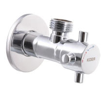 Кран для підключення сантехприладів Koer 1/2x1/2 (KR.517) (KR0108)