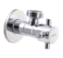 Кран для підключення сантехприладів KOER 1/2x3/4 (KR.517) (KR0109)