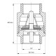Клапан зворотний 1/2" (Koer KR.171) (KR0127)