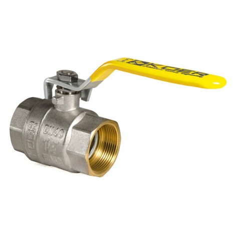 Кран шаровой KOER KR.214.G - 1 1/2" FF ГГВ YELLOW, ручка "рычаг" желтая (KR0136) Кран шаровой KOER KR.214.G - 1 1/2" FF ГГВ YELLOW, ручка "рычаг" желтая (KR0136)
