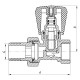 Вентильний кран 3/4x3/4 Koer KR.903 (KR0140)