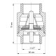 Клапан зворотний 1-1/2" (Koer KR.171) (KR0142)