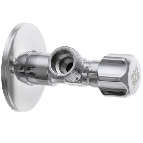 Кран для подключения сантехприборов KOER 1/2x3/4 (KR.510) (KR0145) Кран для подключения сантехприборов KOER 1/2x3/4 (KR.510) (KR0145)