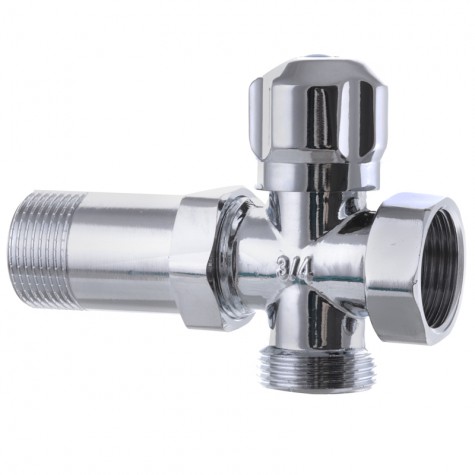 Кран триходовий 3/4x3/4x3/4 Koer KR.521 (KR0148) Кран триходовий 3/4x3/4x3/4 Koer KR.521 (KR0148)