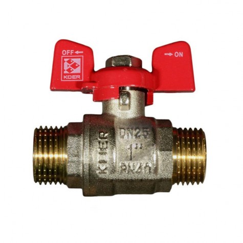Кран кульовий Koer 1" ШШМ (KR.219) (KR0159) Кран кульовий Koer 1" ШШМ (KR.219) (KR0159)