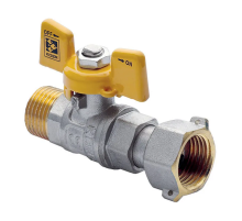 Кран с накидной гайкой 1/2" ГШМ газ Koer KR.220.G (KR0166)