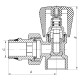 Вентиль кутовий 1/2x1/2 "антіпротічка" Koer KR.901-Gi (KR0173)