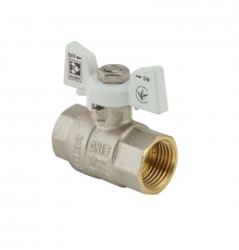 Кран кульовий KOER 1/2" ГГМ (KR.217.W) білий (KR0177)