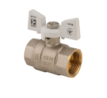 Кран кульовий Koer 3/4" ГГМ (KR.217.W) білий (KR0179)