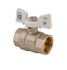 Кран кульовий Koer 3/4" ГГМ (KR.217.W) білий (KR0179)