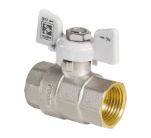 Кран кульовий Koer 3/4" ГГМ (KR.217.W) білий (KR0179)