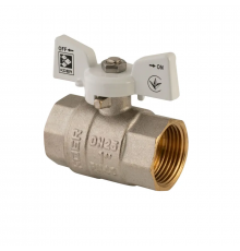 Кран кульовий Koer 1" ГГМ (KR.217.W) білий (KR0180)