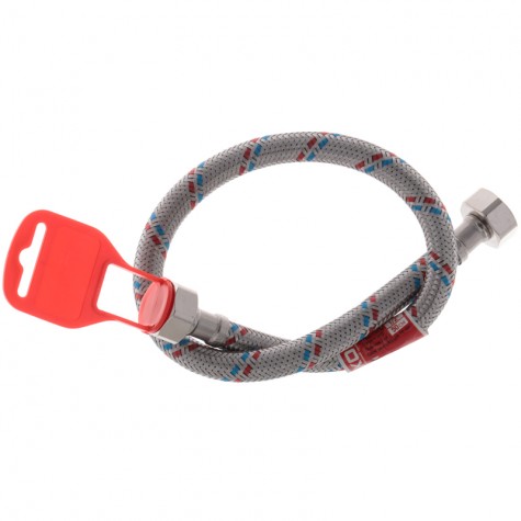 Гибкий шланг для подключения воды Гайка 1/2 - Гайка 1/2 (50 см) KOER (KR0254) Гибкий шланг для подключения воды Гайка 1/2 - Гайка 1/2 (50 см) KOER (KR0254)