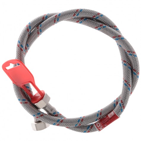 Гибкий шланг для подключения воды гайка 1/2'' - гайка 1/2'' (100 см) Koer (JP0257) Гибкий шланг для подключения воды гайка 1/2'' - гайка 1/2'' (100 см) Koer (JP0257)