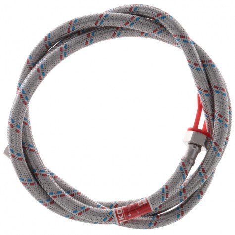 Гнучкий шланг для підключення води гайка 1/2'' - гайка 1/2'' (200 см) Koer (KR0261) Гнучкий шланг для підключення води гайка 1/2'' - гайка 1/2'' (200 см) Koer (KR0261)