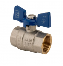 Кран кульовий Koer 3/4" ГГМ (KR.217.B) синій (KR2720)