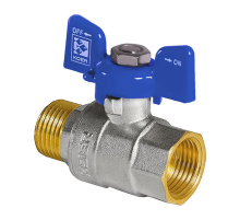 Кран кульовий Koer 1" ГШМ (KR.218.B) синій (KR2721)