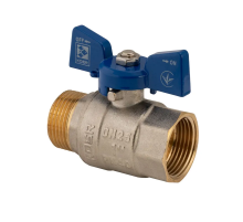 Кран кульовий Koer 1" ГШМ (KR.218.B) синій (KR2721)