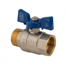 Кран кульовий Koer 1" ГШМ (KR.218.B) синій (KR2721)