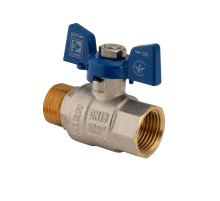 Кран кульовий Koer 1/2" ГШМ (KR.218.B) синій (KR2722)