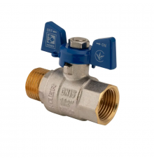 Кран кульовий Koer 1/2" ГШМ (KR.218.B) синій (KR2722)