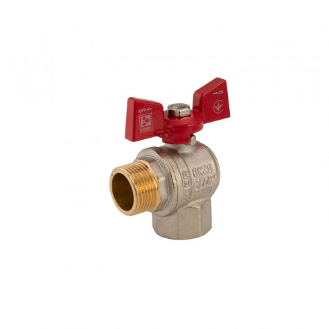 Кран кульовий Koer 3/4" ГШМ кутовий (KR.208) (KR2806)