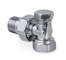 Вентиль радіаторний кутовий (хромований) 1/2x1/2 (KOER KR.902.CHR) (KR2821)