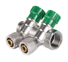 Колектор вентильний з фитингом Koer KR.1123-2 3/4"x2 ways (KR2829)