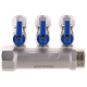 Коллектор с шаровыми кранами и фитингом Koer KR.1126-3 1"x3 ways (KR2839)
