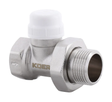 Кран термостатичний прямий Koer KR.923 - 1" (KR2890)