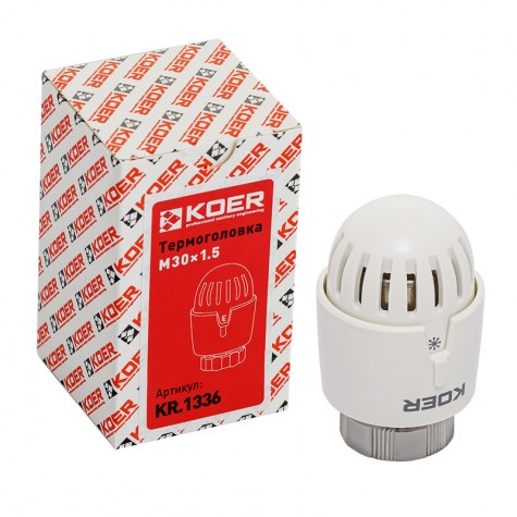 Термоголовка Koer KR.1336 - M30x1.5 (KR3061) Термоголовка Koer KR.1336 - M30x1.5 (KR3061)