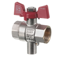 Кран ГГБ для підключення датчика температури Koer KR.230 - 1/2" (KR3067)