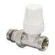 Комплект для подключения радиатора Koer SET-15 – 1/2"x3/4" (прямой) с термоголовкой ЗЗ (KR3180)
