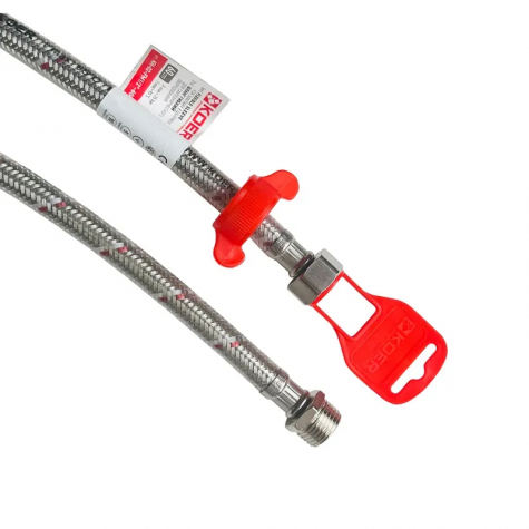 Гибкая подводка в силиконовой оболочке Koer KH-02-FM1/2&-1000 (KR3526)