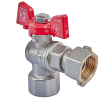 Кран кутовий з накидною гайкою Koer KR.223 - 1/2" ГГБ (KR4773)