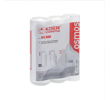 Комплект змінних картриджів Koer KV.500 (ППР 5мкм+актив.вугілля+спрес.вугілля) Iceberg (KR4813)