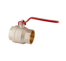 Кран кульовий Koer KR.214 - 3" FF ГГР (ручка "важіль" червона) (KR4951)