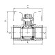 Кран кульовий Koer KG.207 - 1/2" FF ГГМ (газ) (KR4958)
