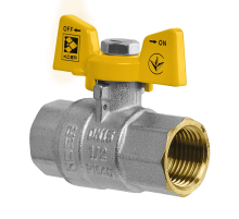Кран шаровой Koer KG.207 – 3/4" FF ГГМ (газ) (KR4959)