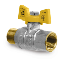 Кран шаровой Koer KG.208 – 3/4" FM ГШМ (газ) (KR4964)