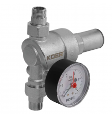 Редуктор тиску з манометром "мембранний" Koer KR.1239 - 1/2" (KR4971)