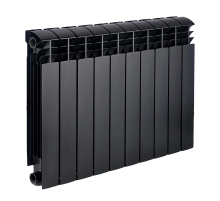 Біметалеві радіатори Koer 100 Bimetal-500 Ultra Black (KR5132) / Ціна за 1 секцію