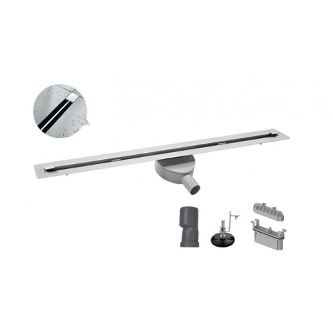 Душевый трап "Тонкий" из нержавеющей стали SUS304 Koer FD07-20x700-Slender (KR5136)