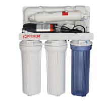 Система обратного осмоса KOER KV-91 5 ступеней + насос, мембрана 75 галлон (KR5327)