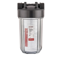 Колба фільтру для холодної води Koer KV-31-1 ВВ10 (колба, картридж PPR нитка) 8 атмосфер 1" (KR5449