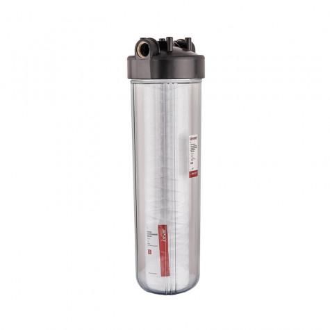 Колба фільтру для холодної води Koer KV-32-1 ВВ20 (колба, картридж PPR нитка) 8 атмосфер 1" (KR5450